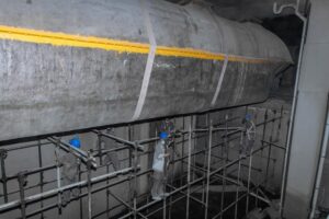 Как утеплить трубу пароснабжения в производственном цеху скорлупой